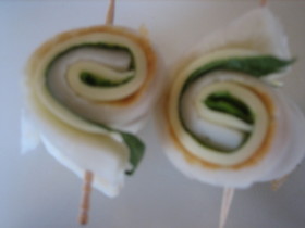 ~。:*ちくわの青じそチーズ巻き*:。~