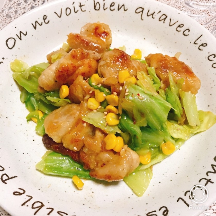 ペッパーチキン炒めのレシピ