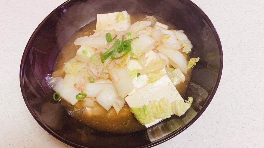 豆腐と白菜のうま煮の画像
