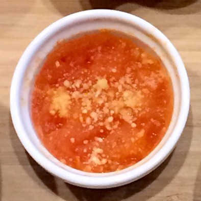 離乳食中期〜★シンプルなトマトスープの写真