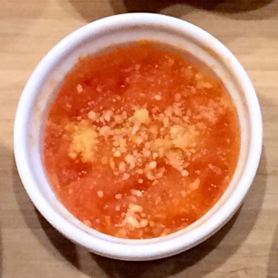 離乳食中期〜★シンプルなトマトスープの画像