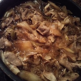 豚丼の具