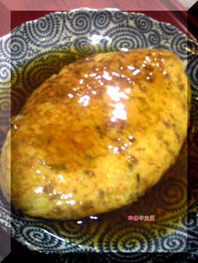 和風あんかけ♪納豆オムライス