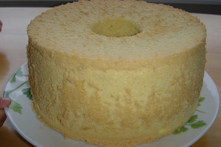しっとり ふわふわ シフォンケーキ レシピ 作り方 By ハルコウｍａｍａ クックパッド
