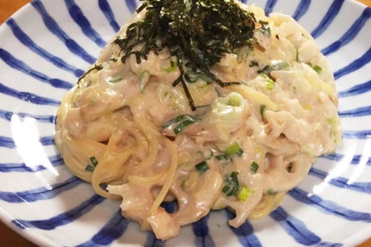 S Bソースで簡単明太クリームパスタ レシピ 作り方 By きらきらさと クックパッド 簡単おいしいみんなのレシピが352万品