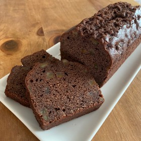 オレンジピール入りココアパウンドケーキ