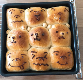 クリームちぎりパン