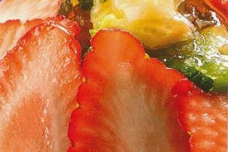 いちごと温野菜のゼリー寄せ レシピ 作り方 By 埼玉県熊谷市 クックパッド 簡単おいしいみんなのレシピが355万品