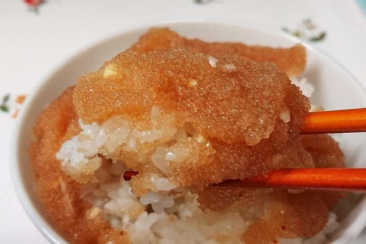 ほかほかご飯のお供に 真鱈子の醤油漬け レシピ 作り方 By Mahalo クックパッド 簡単おいしいみんなのレシピが366万品