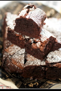 ブラウニー風チョコレートケーキ