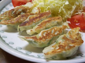 海鮮餃子:餃子のコツ
