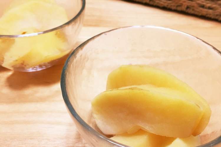 離乳食にも 無添加放ったらかし焼きりんご レシピ 作り方 By ちーごろー クックパッド 簡単おいしいみんなのレシピが360万品