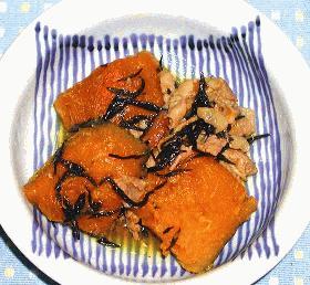 梅ふう味かぼちゃの煮物