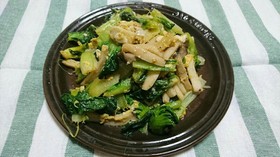 ターサイと玉子の中華炒め