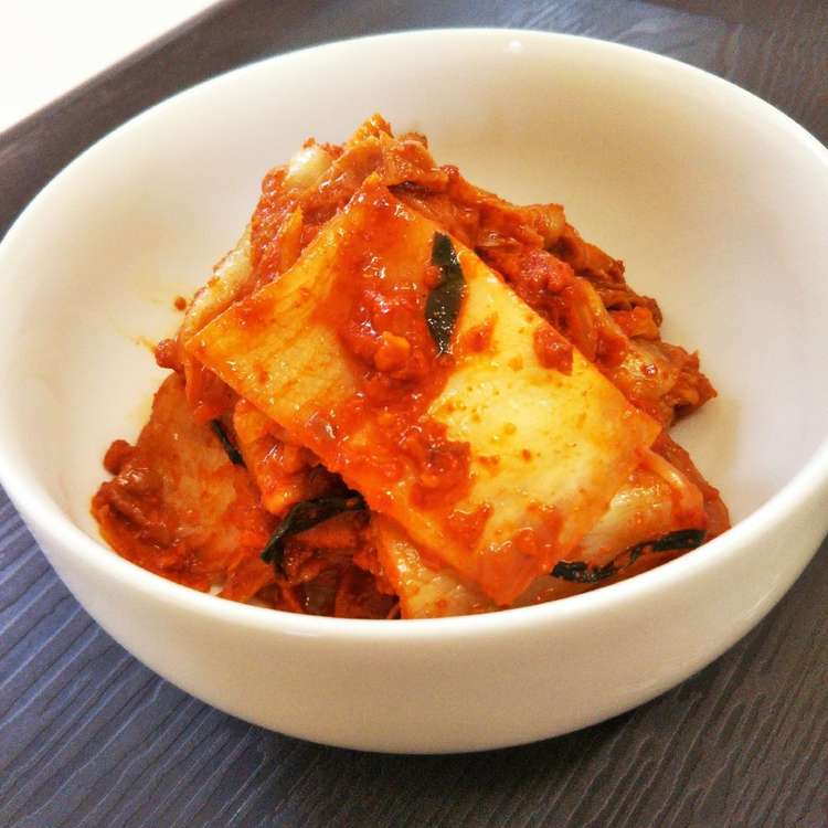簡単キムチレシピ