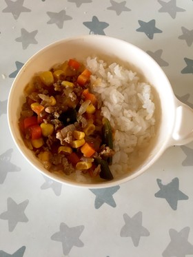 ルーを使わない子ども用カレー