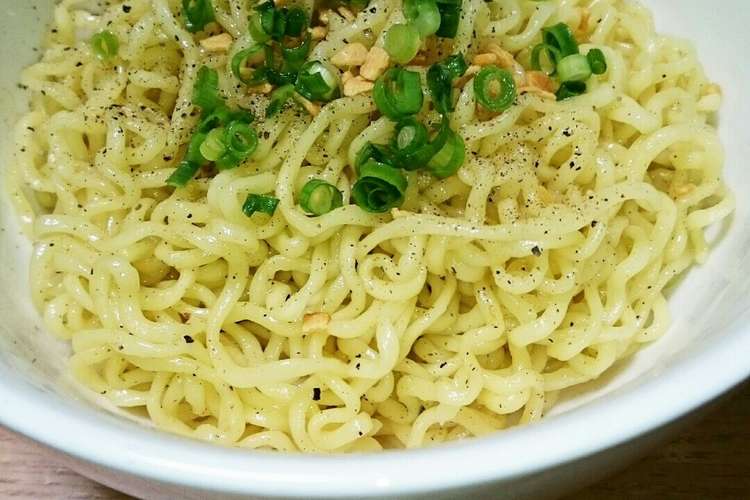 サリ麺で塩焼きそば カップ塩焼きそば風 レシピ 作り方 By クックpxwtcu クックパッド