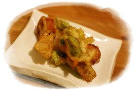 そら豆のかきあげ