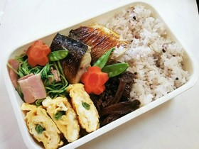 お弁当(1/30)塩鯖焼き