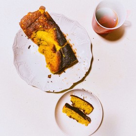 簡単!HMでチョコMIXバナナケーキ♪