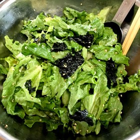 やみつきレタスサラダ
