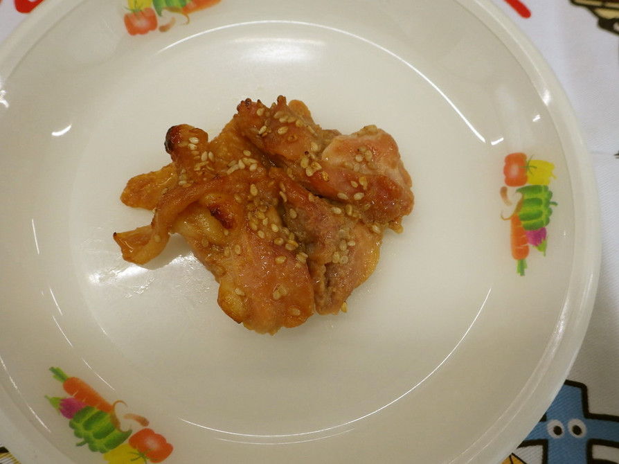 鶏肉のごまみそ焼き　★宇都宮学校給食の画像
