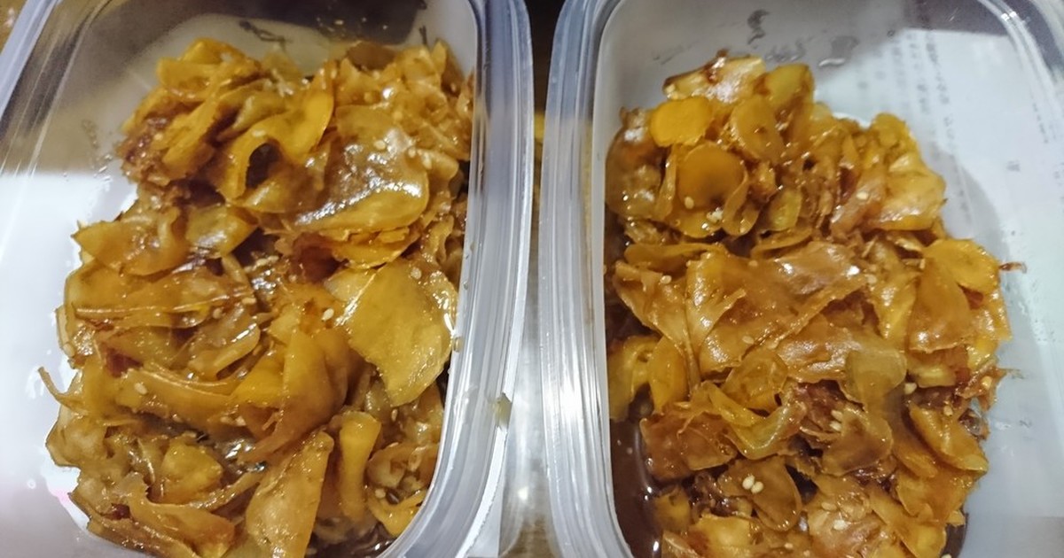 生姜の佃煮 by ガウスK77FDI☆ 【クックパッド】 簡単おいしいみんなのレシピが332万品