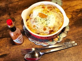 ミートパスタリメイク*オーブン焼きパスタ