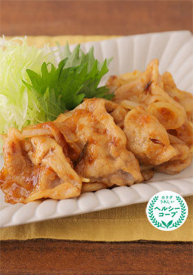 梅おかかのしょうが焼き