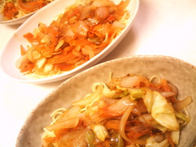 さっぱり和風☆ぽん酢パスタ