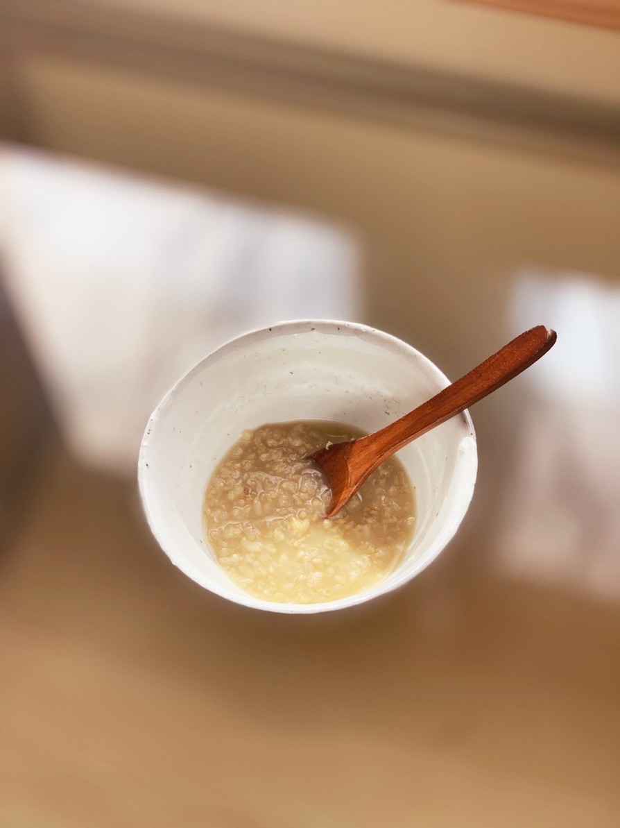 ヨーグルティアで作る❀米麹と水❀簡単甘酒の画像