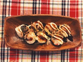 チーズとろり♡たこ焼き風つくねボール