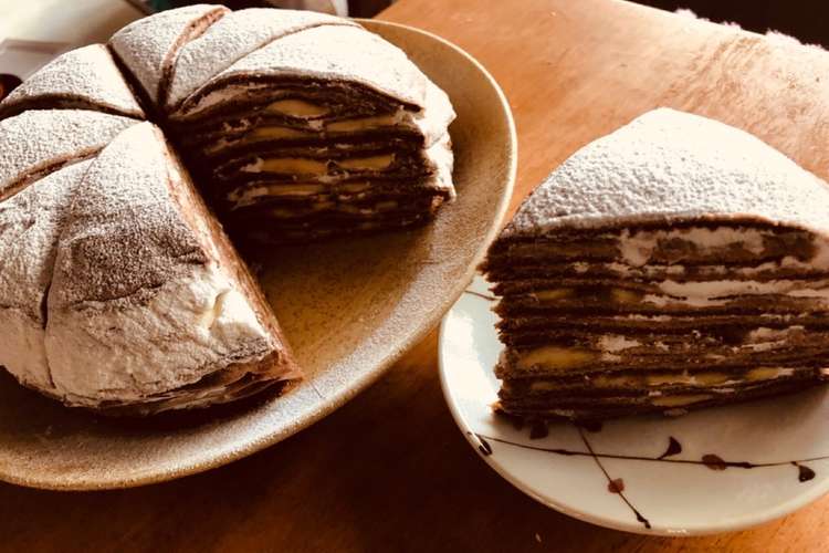 チョコバナナミルクレープ レシピ 作り方 By Yuamam クックパッド 簡単おいしいみんなのレシピが371万品