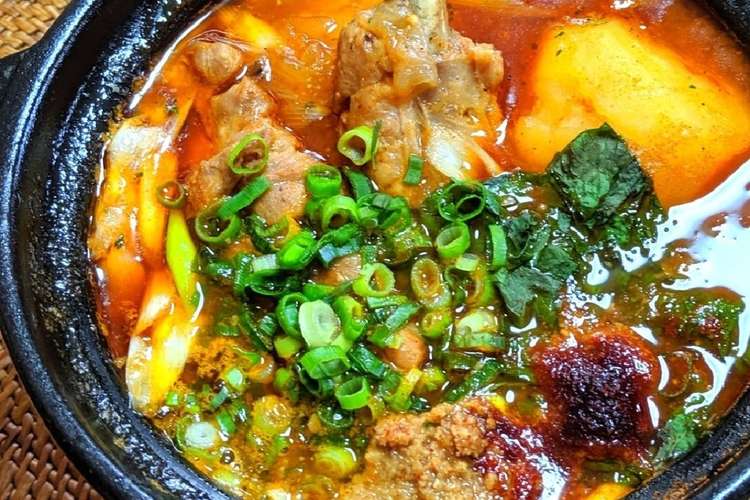 甘藷湯 カムジャタン レシピ 作り方 By 春菜食堂y クックパッド 簡単おいしいみんなのレシピが352万品