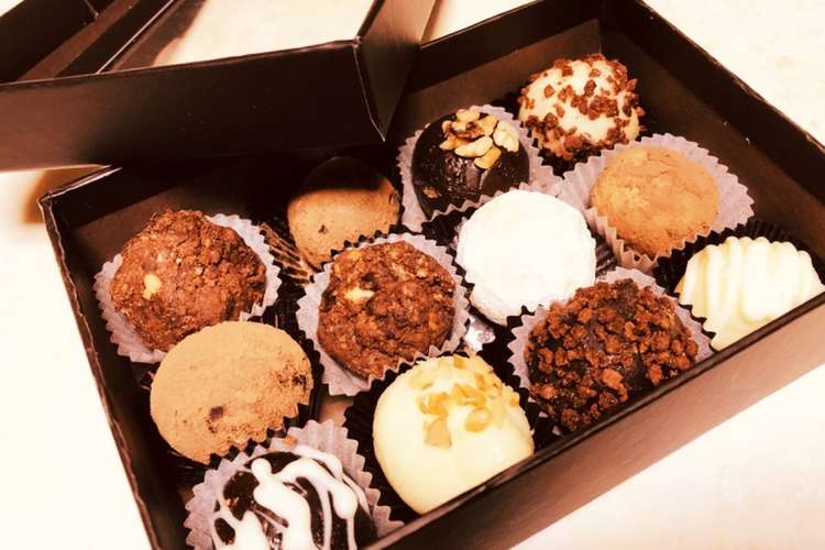 簡単 バレンタインの王道トリュフ３種 レシピ 作り方 By Yuamam クックパッド 簡単おいしいみんなのレシピが366万品