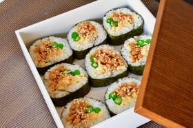 三色そぼろ太巻き【お弁当や恵方巻きにも】