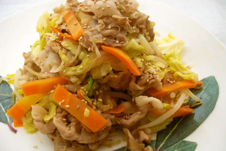 おかずの素de野菜炒め リメイク料理 レシピ 作り方 By だいはな クックパッド 簡単おいしいみんなのレシピが358万品
