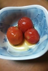 プチトマトの簡単マリネ