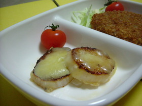 とろーりチーズがたまらない♪長芋ステーキ