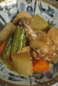 鶏肉と根菜のすっぱ煮