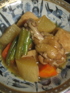 鶏肉と根菜のすっぱ煮