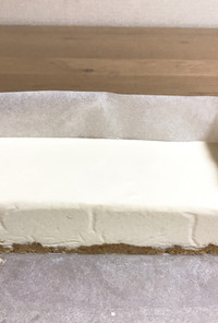 糖質オフのレアチーズケーキ