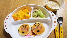 アンパンマンホットケーキ