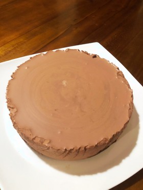 簡単チョコレートムースケーキ