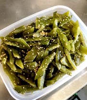 茎わかめのナムルの写真