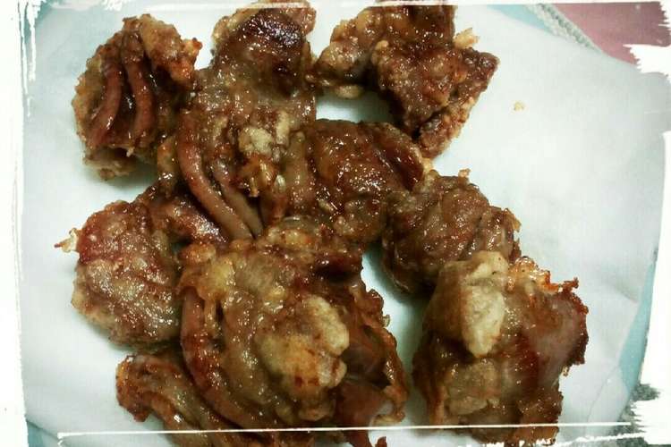 砂ずりの唐揚げ レシピ 作り方 By まぶたん クックパッド 簡単おいしいみんなのレシピが360万品