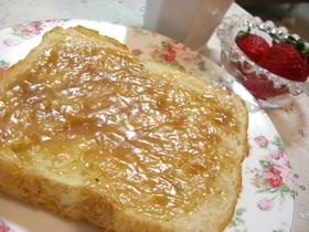 塩ピーナッツクリーム✿トースト✿ฺ