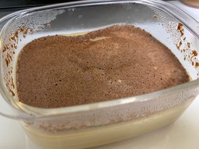 レンジで!ふわふわヘルシープリン。