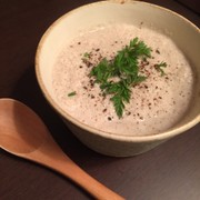 ごぼうの簡単食べるベジブロススープの写真