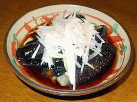 冷やし茄子